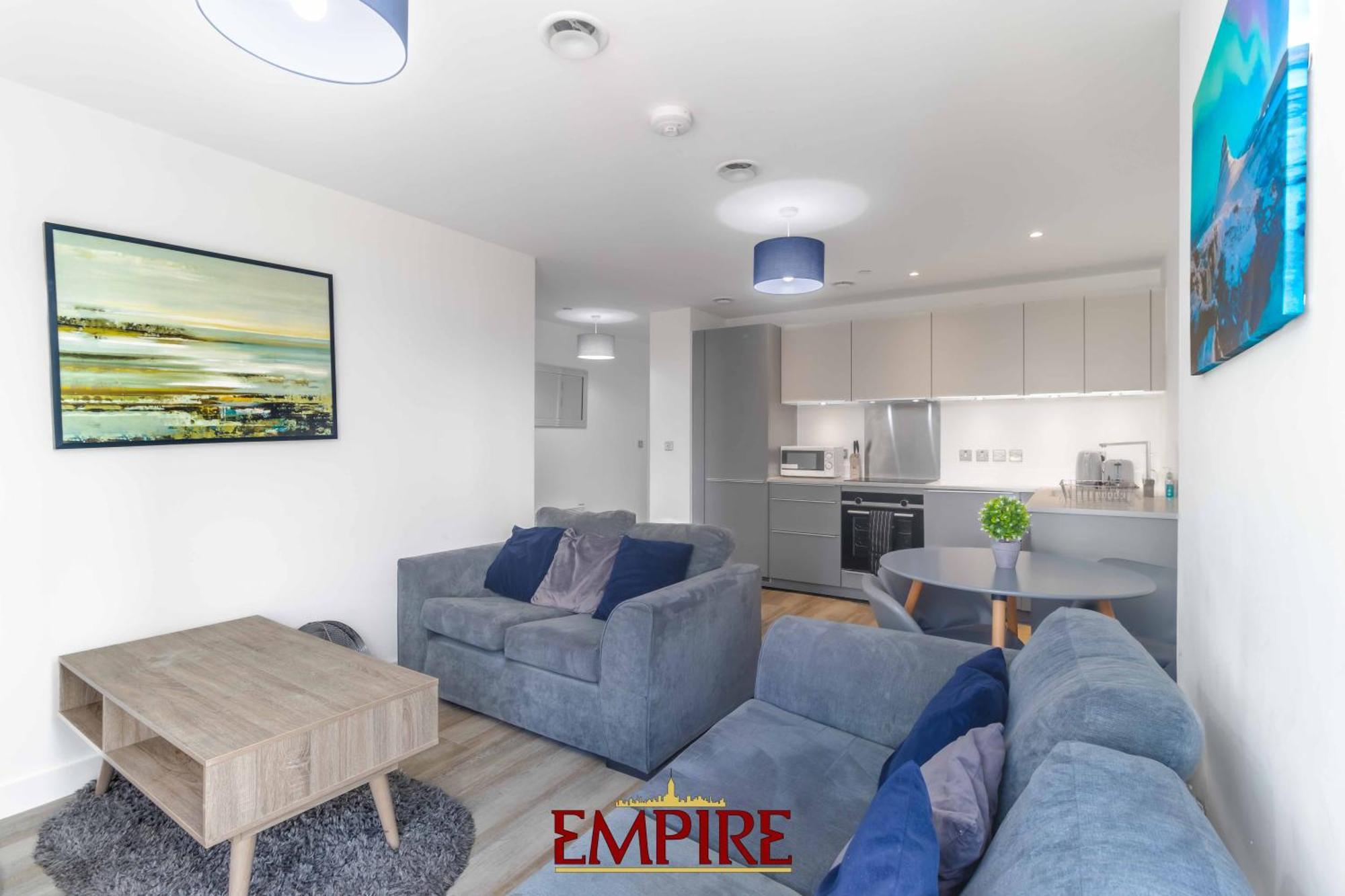 Luxury 2 Bedroom Apartment, On Broad Street! Birmingham Exteriör bild