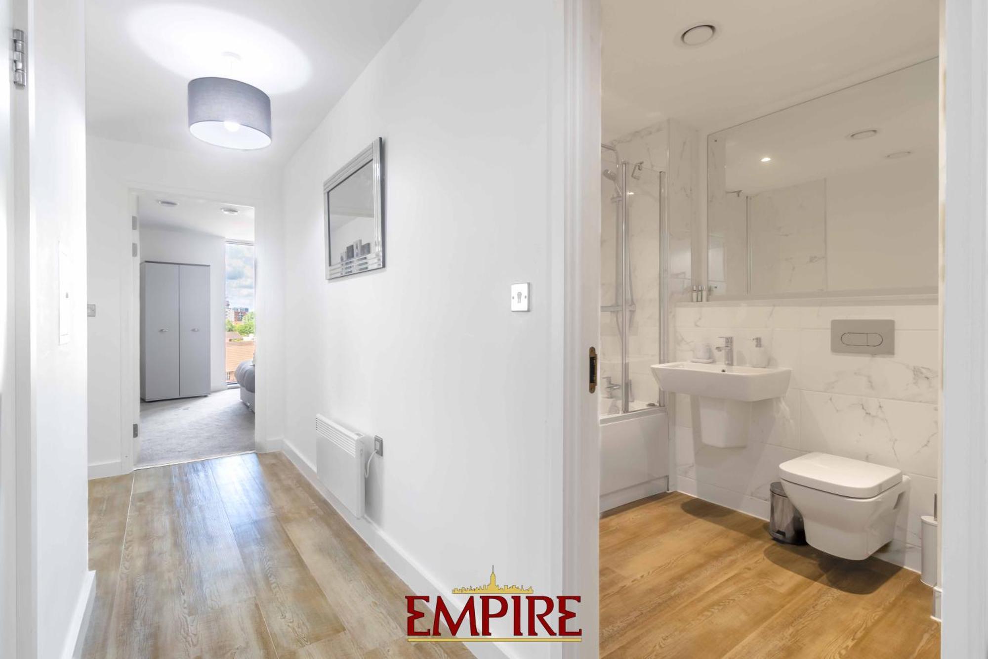 Luxury 2 Bedroom Apartment, On Broad Street! Birmingham Exteriör bild